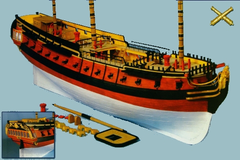 Plans of Card - Paper Tall Ships Models