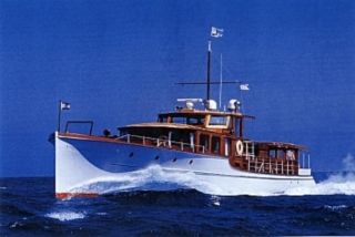 Classic commuter yacht Jessica
