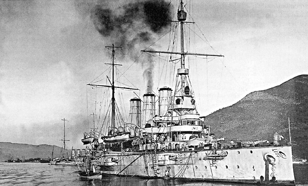 SMS KAISER KARL VI protected cruiser