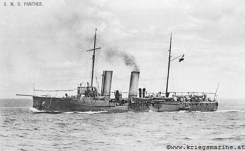 SMS PANTHER torpedo cruiser