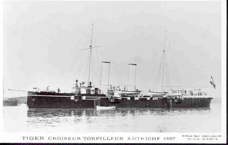 SMS TIGER torpedo cruiser